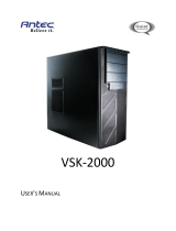 Antec VSK-2000 User manual