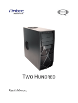 Antec TWO HUNDRED User manual