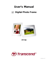Transcend PF730 User manual