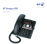 British Telecom Paragon 650 User guide