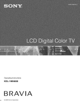 Sony KDL-19M4000 Owner's manual