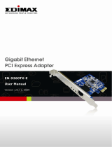 Edimax EN-9260TX-E User manual