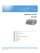 Ricoh GelPrinter GX 7000 User manual