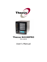 Thecus N4100PRO User manual