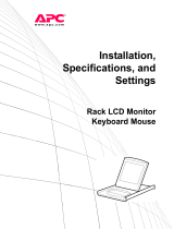 APC LCD Monitor Keyboard Mouse User manual