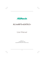 ASROCK ALIVENF5-ESATA2 User manual