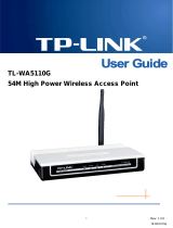 TP-LINK TL-WA5110G User manual