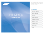 Samsung ST550 Black User manual
