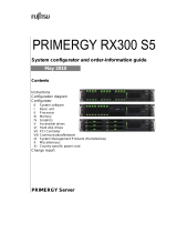 Fujitsu Primergy RX300 S5 User manual