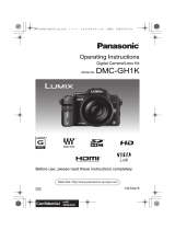 Panasonic DMCGH1K Operating instructions