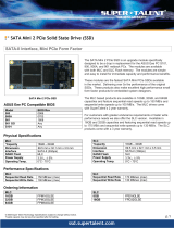 Super Talent Technology 16GB Mini PCIe SSD Datasheet