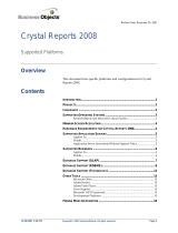 Business Objects Crystal Reports 2008 Visual Advantage Full User manual