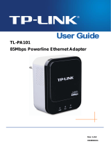 TP-LINK 85Mbps Powerline Ethernet Adapter Starter Kit Specification