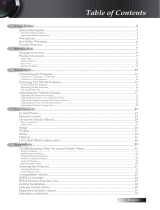 Optoma EX532 User manual