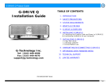 G-Technology 2TB G-Drive User guide