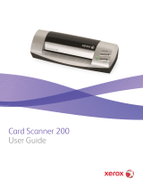 Xerox Card Scanner 200 User manual