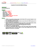 Colorful G210-512M User manual