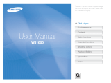 Samsung SAMSUNG WB1000 User manual