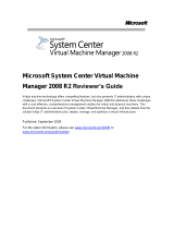 Microsoft System Center Virtual Machine Manager 2008 R2 Workgroup, SP1, DEU Specification