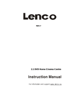 Lenco MDV-7 User manual