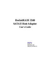 Highpoint RocketRAID 3540 User guide