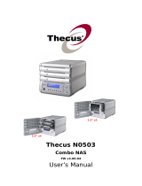 Thecus N0503 ComboNAS User manual