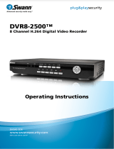 Swann DVR8-2500 User manual