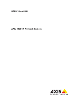 Axis M314 Nework Camera User manual