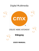 CMX Stingray 8GB User manual