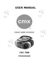 CMX CRC 7200 User manual
