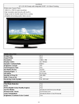 Videocon VU223LD User manual