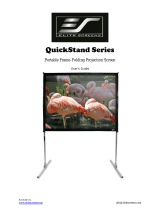Elite Screens QuickStand Drape User manual
