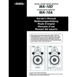 Edirol MA-10A Owner's manual