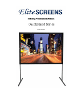 Elite Screens Q100V User manual