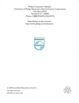 Philips PET729 User manual