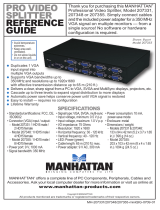 Manhattan 2-Port Pro Video Splitter Specification