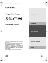 ONKYO DX-C390 User manual