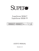 SUPER MICRO Computer SuperServer 5016I-TF User manual