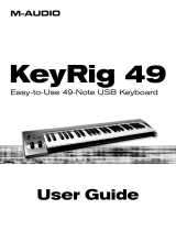 M-Audio KeyRig 49 User manual