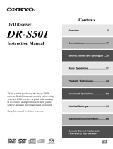 Citizen LS-V501 (DR-S501) User manual