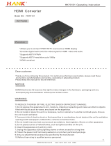 Hank Converter YPbPr + S/PDIF -> HDMI Specification
