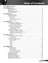 Optoma Optoma EW531 User manual