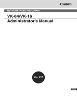 Canon VB-C500VD User manual
