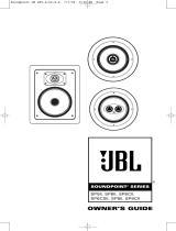 JBL SP6C User manual