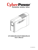 CyberPower CP1500EAVRLCD User manual
