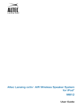 Altec Lansing OCTIV AIR M812 User manual