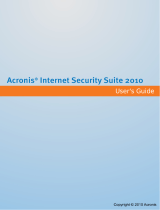 ACRONIS Internet Security Suite 2010, 10+1 Pcs. User manual