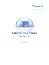 ACRONIS Backup and Security 2010 User guide