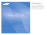 Samsung SAMSUNG ES70 User manual