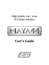 ESI MAYA44 User guide